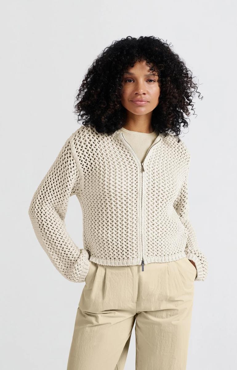 YAYA YAYA Vest 01-010094-503 Beige 1
