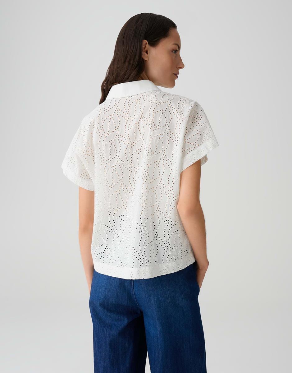 OPUS Blouse Fessin Off-White 3