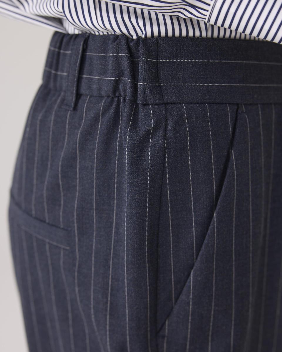 Summum Pantalon 4s2878-12258 Blauw 4