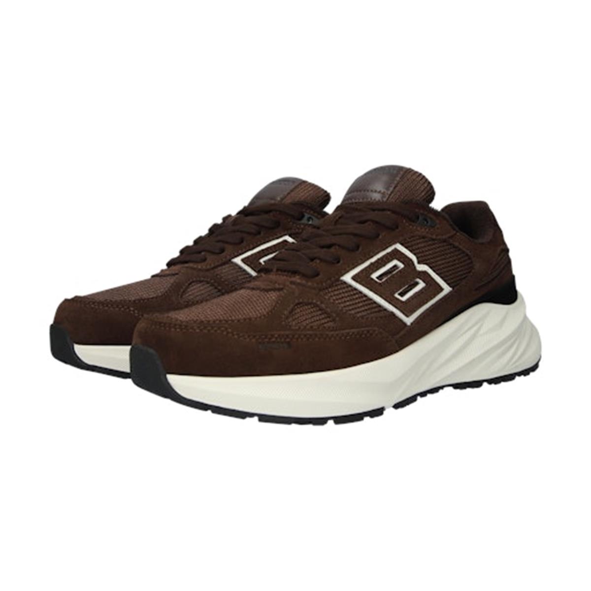 Blackstone Sneakers Flint Moss Bruin 1