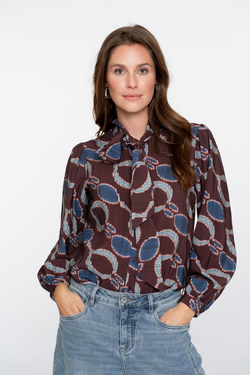 Geisha Blouse 53618-20 Rood 1