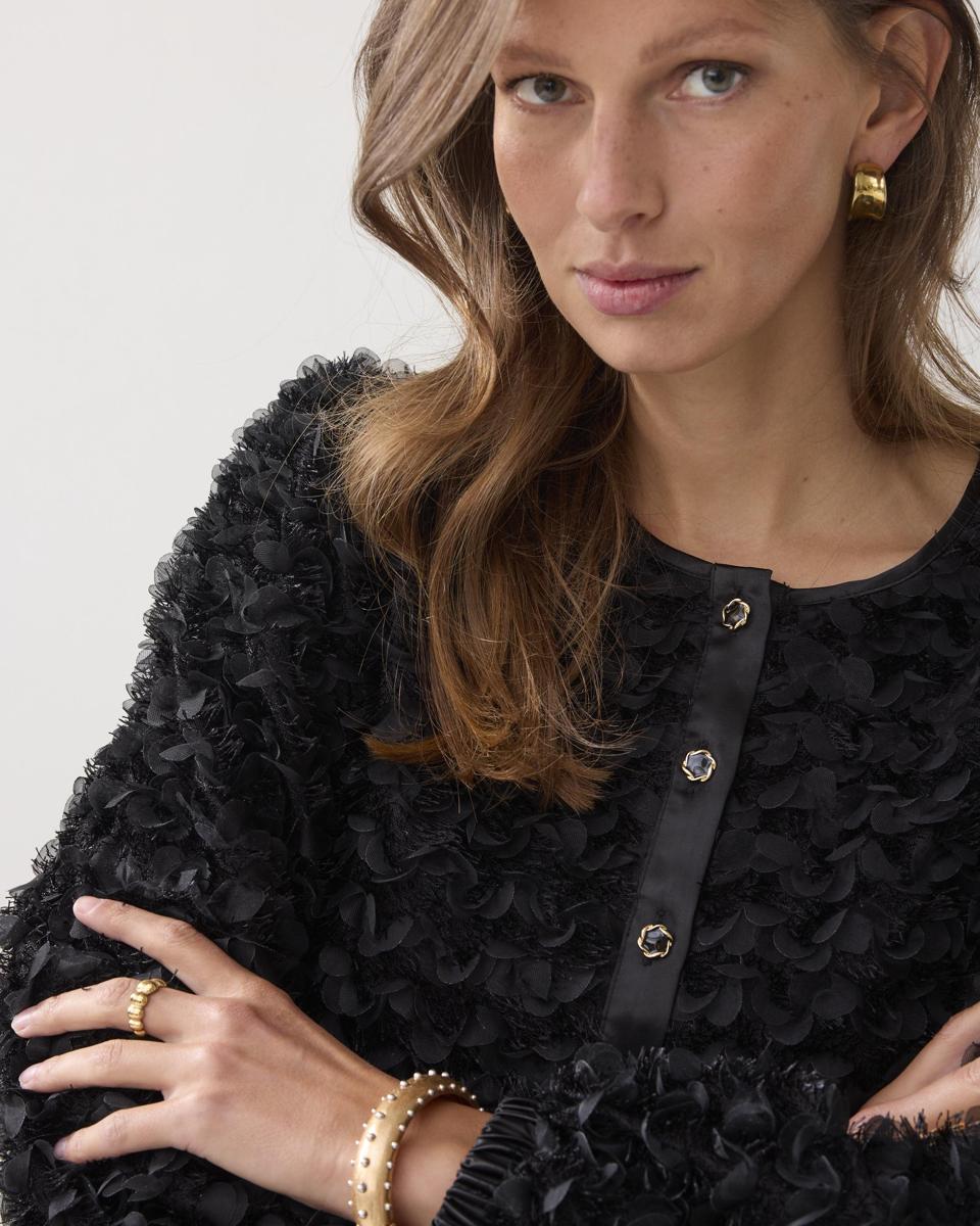 Summum Blouse 2s3365-12322 Zwart 3