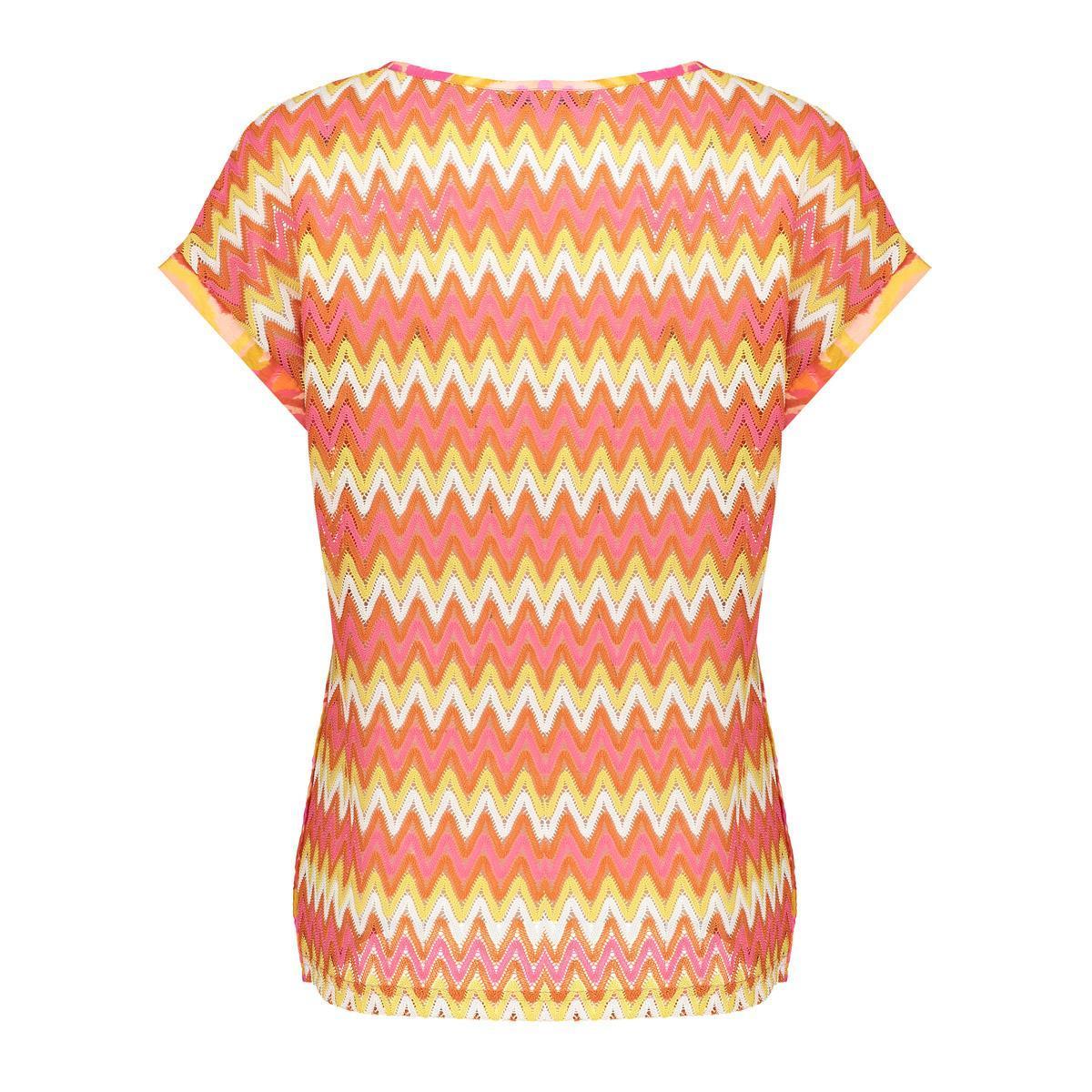 Geisha Geisha T-Shirt 53215-20 Roze 3