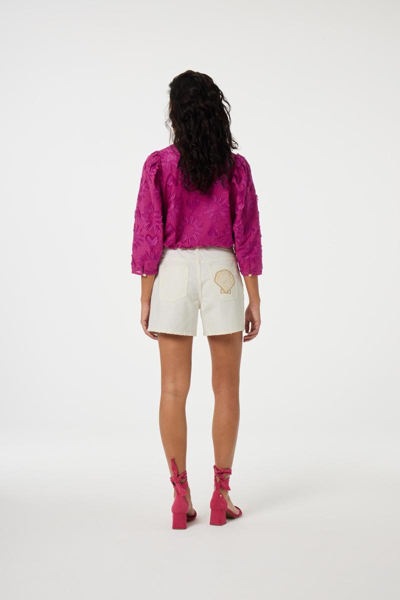 Fabienne Chapot Fabienne Chapot Blouse Mette Top Paars 3