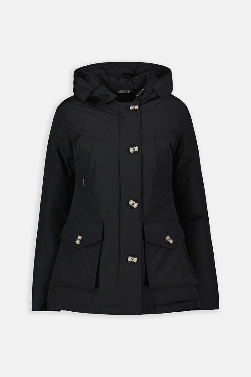 Airforce Jas Four Pocket Zwart 2
