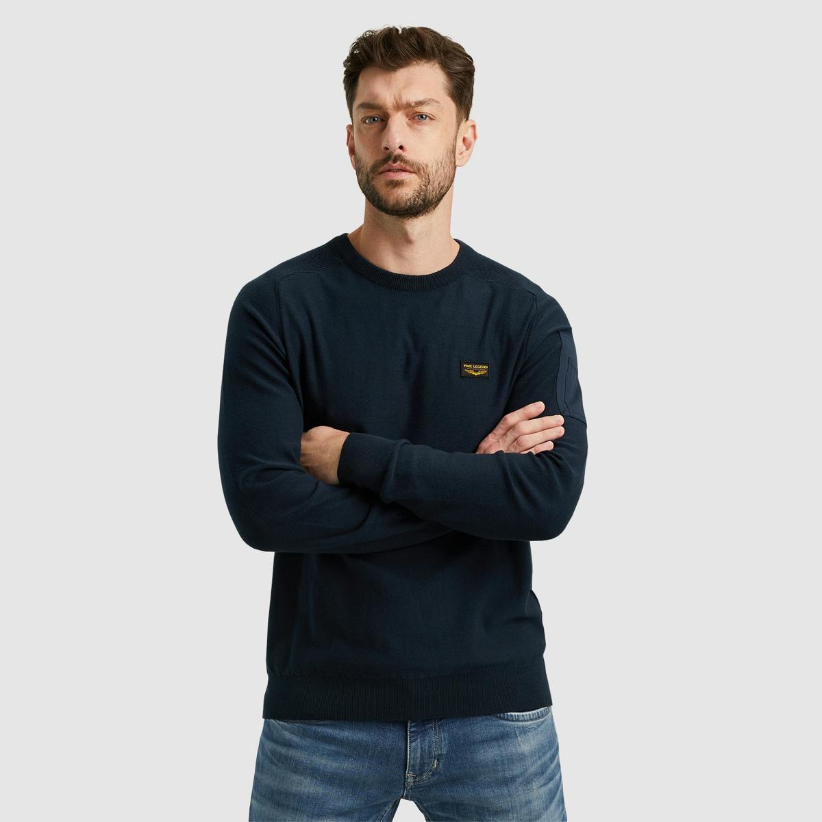 PME Legend PME Legend Trui PKW0000331 Blauw 3