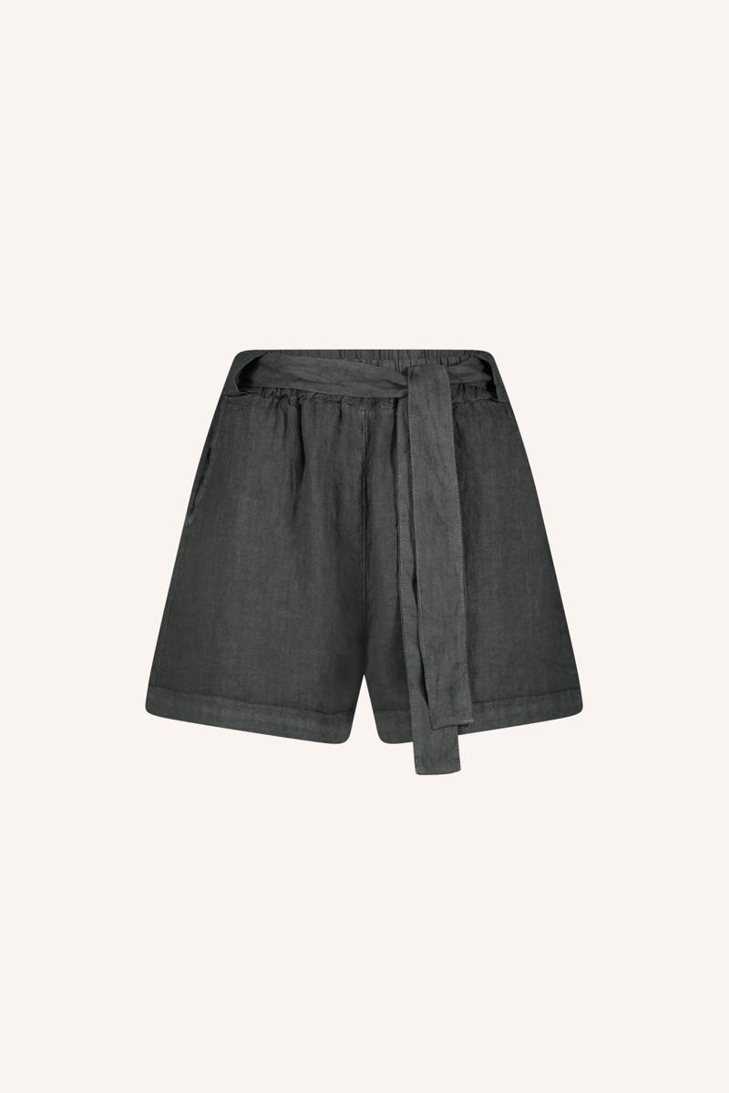 By-Bar By-Bar Short June Linen Short Grijs 2
