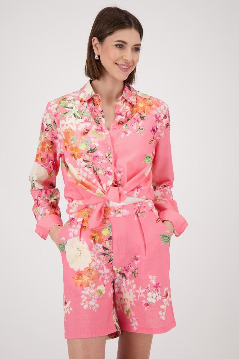 Monari Monari Blouse 409638 Roze 1