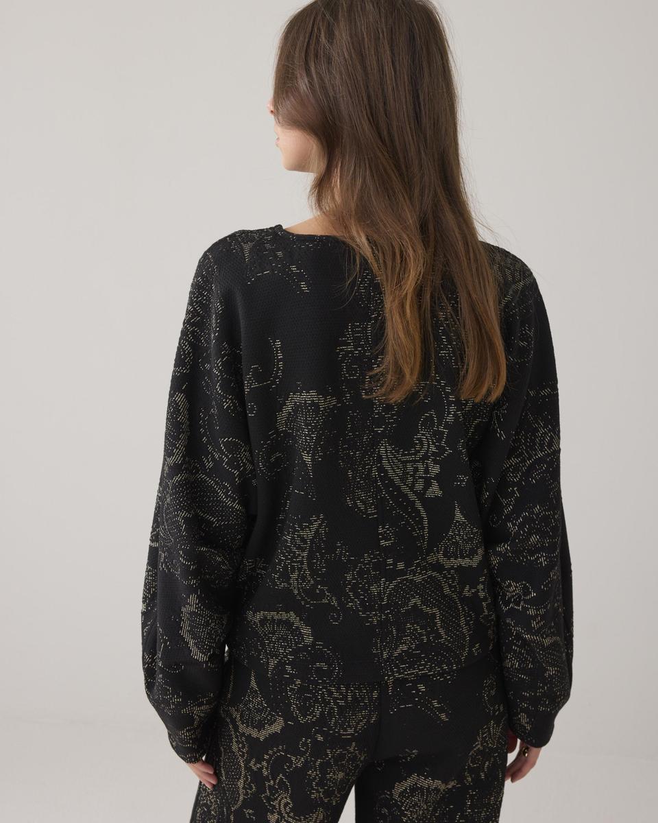 Summum Blouse 3s5215-30735 Zwart 4