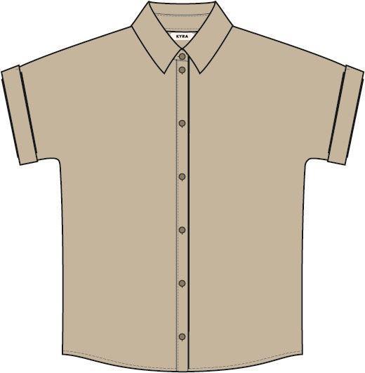 KYRA KYRA Blouse Guus-s25 Beige 1