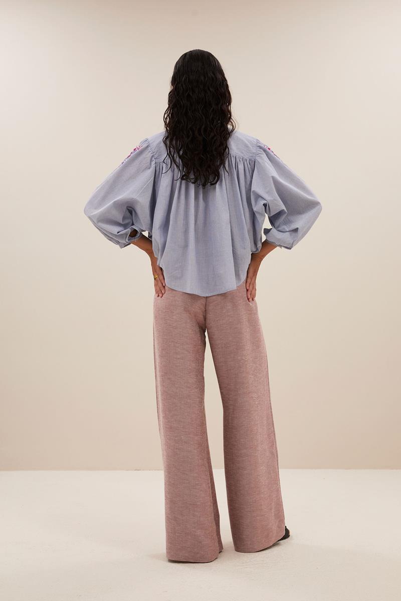 By-Bar By-Bar Blouse Becky Blauw 3