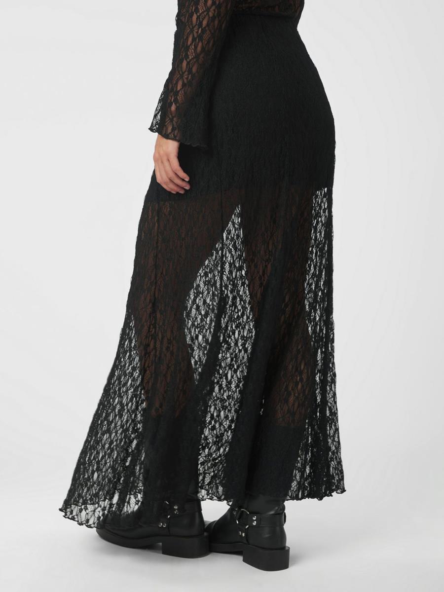 Neo Noir Rok Mariya Lace Zwart 3
