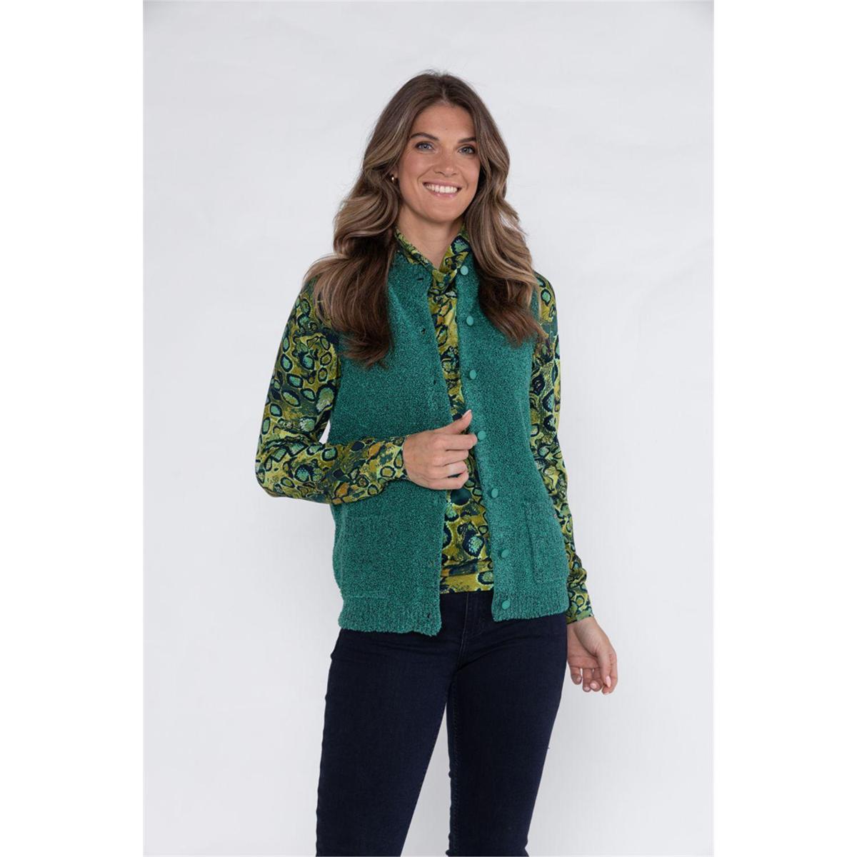 Roberto Sarto Bodywarmer 531068 Groen 6