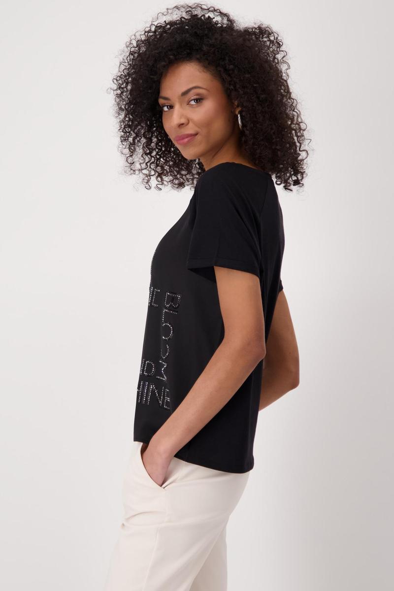 Monari Monari T-Shirt 410036 Zwart 4