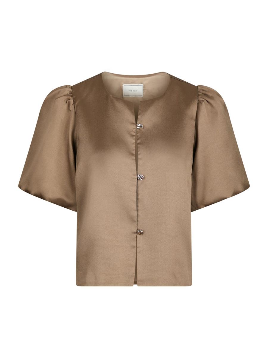 Neo Noir Neo Noir Blouse Aisa Taupe 1