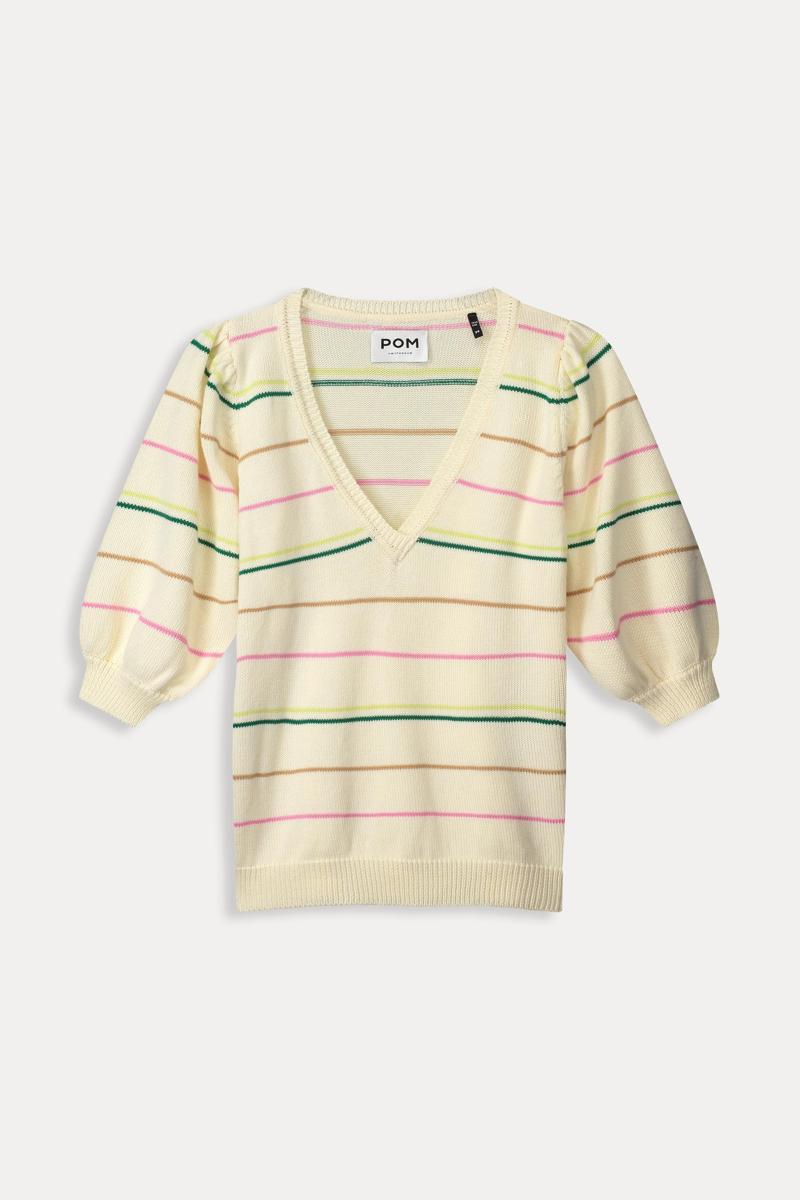 POM Amsterdam POM Amsterdam Trui SP9120 Wit 1