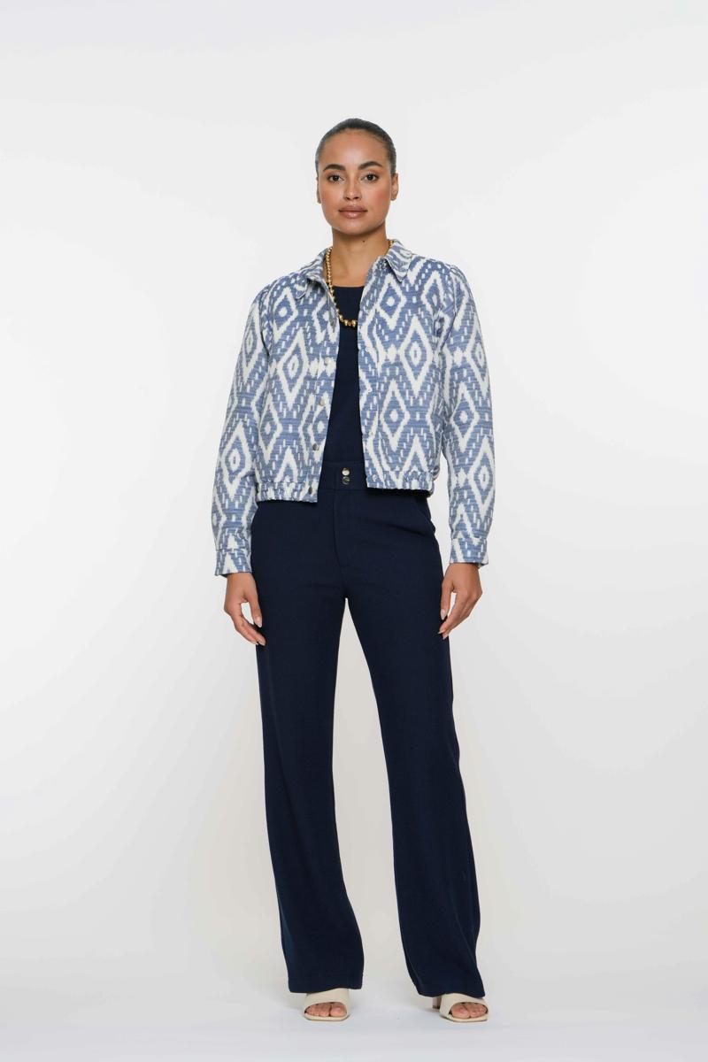 Geisha Blazer 55120-20 Blauw 4