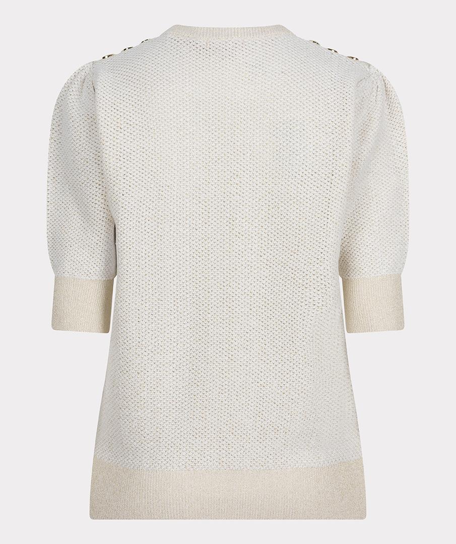 EsQualo EsQualo Trui SP25.27002 Beige 4