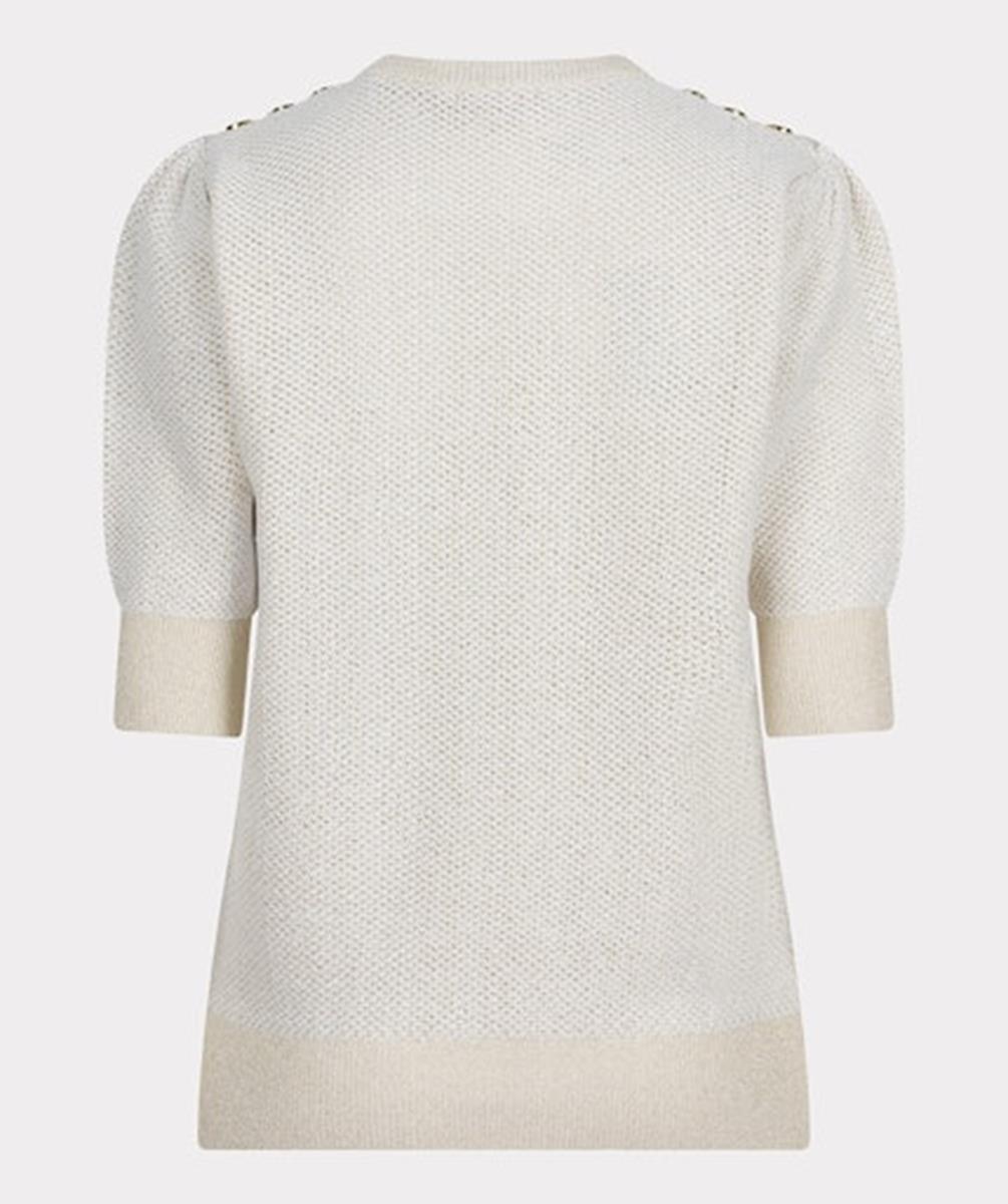 EsQualo EsQualo Trui SP25.27002 Beige 4