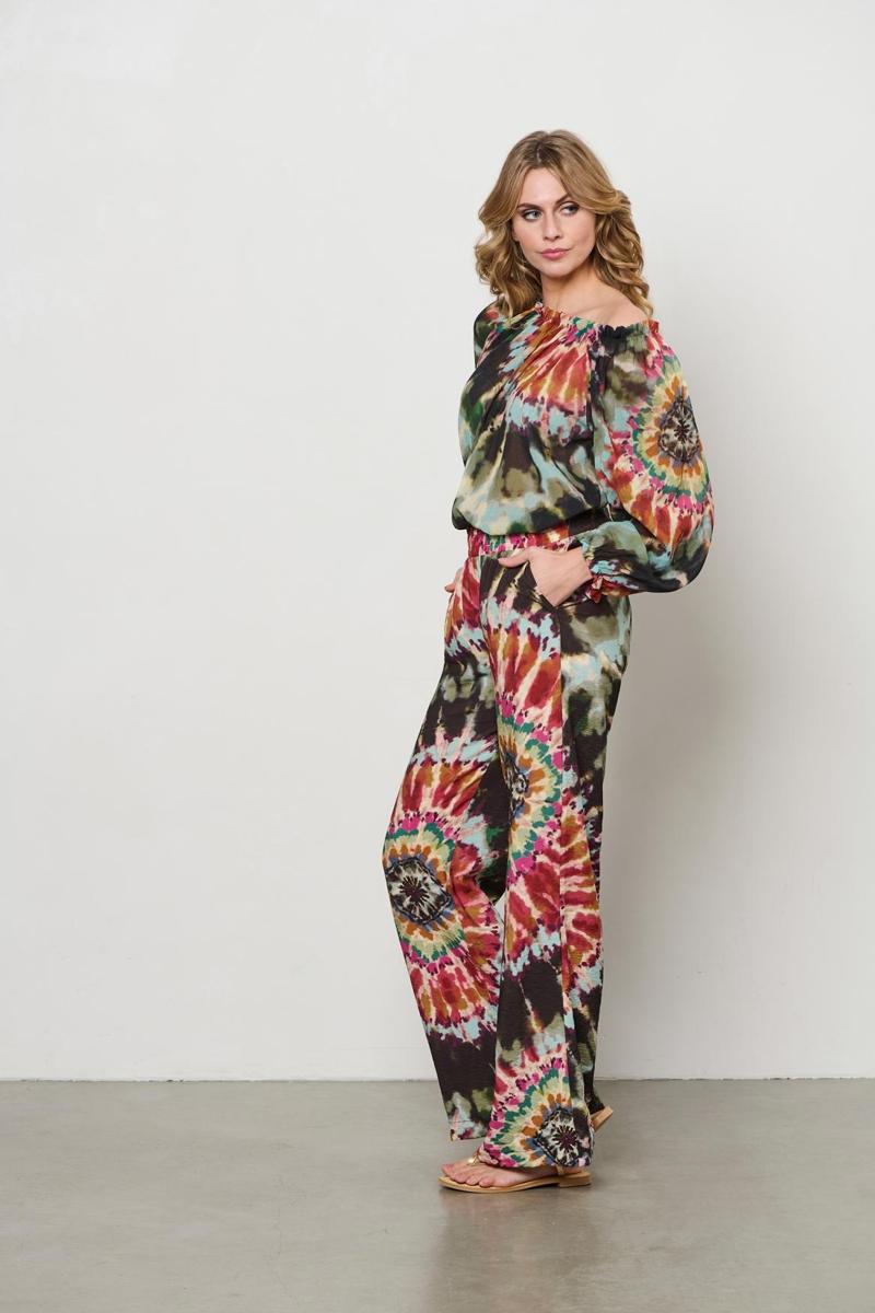 &Co Woman &Co Woman Pantalon PA368 Groen 5
