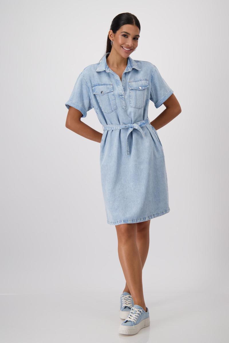 Monari Monari Jurk 409623 Blauw 3